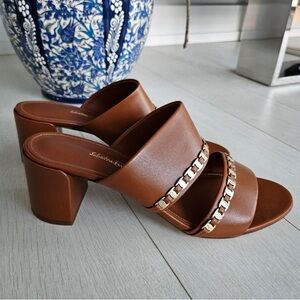 Salvatore Ferragamo Block Heel Sandal